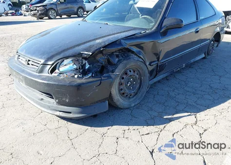 1997 Honda Civic Ex z USA, uszkodzony, nr VIN 1HGEJ814XVL132970